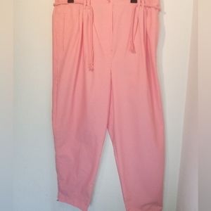 SEPARATE ISSUE | PINK ANKLE LENGTH PANTS | SIZE X-LARGE
